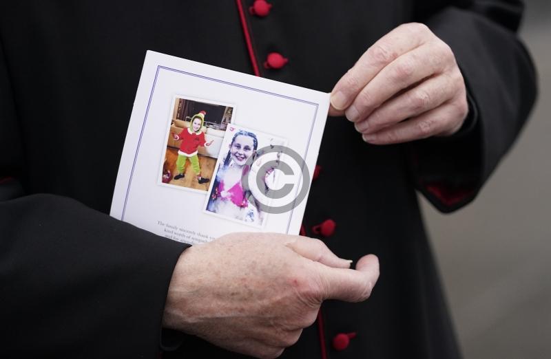Emotional funeral service held for schoolgirl Ava White