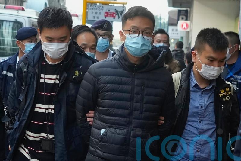 Hong Kong police charge two from pro-democracy news outlet with sedition