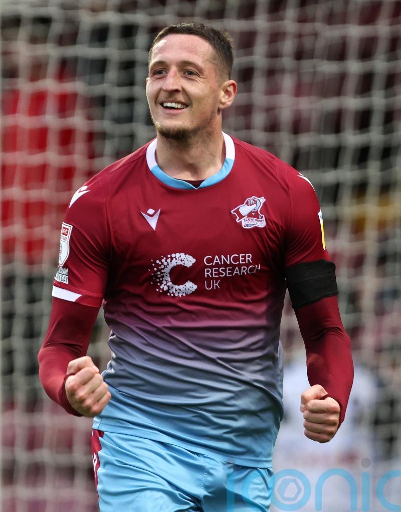 Forward Ryan Loft pushing for a start for Scunthorpe against Carlisle