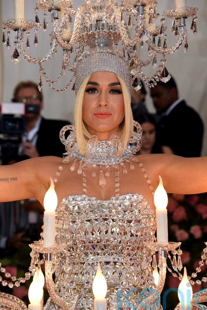 Katy Perry’s Las Vegas show features giant toilet and surgical mask