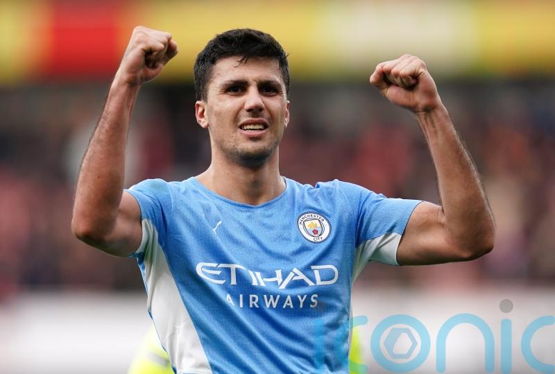 Rodri grabs injury-time Man City winner against 10-man Arsenal