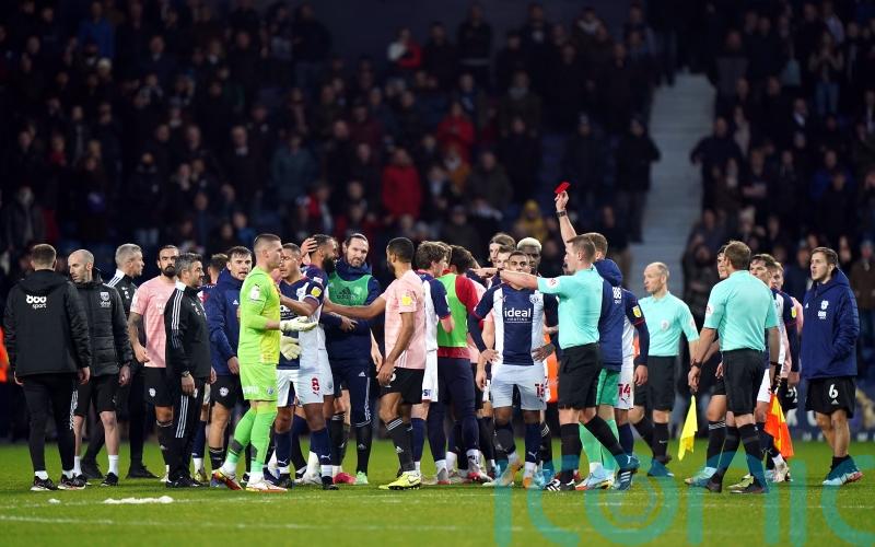 Sam Johnstone and Aden Flint see red in full-time melee at West Brom-Cardiff