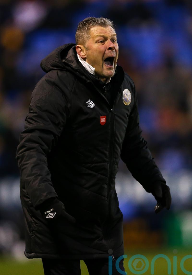 Time slowed down for Steve Cotterill as Shrewsbury strived to hang on for points