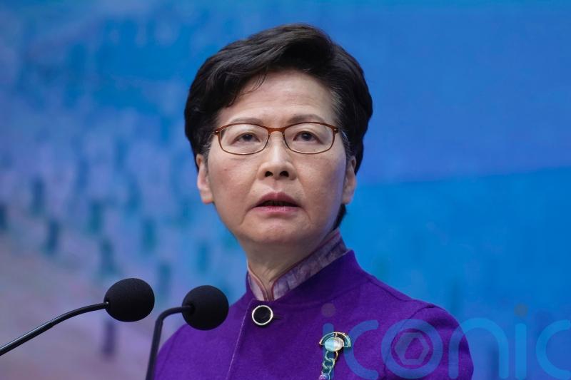 Hong Kong’s leader says media closures unrelated to press freedom