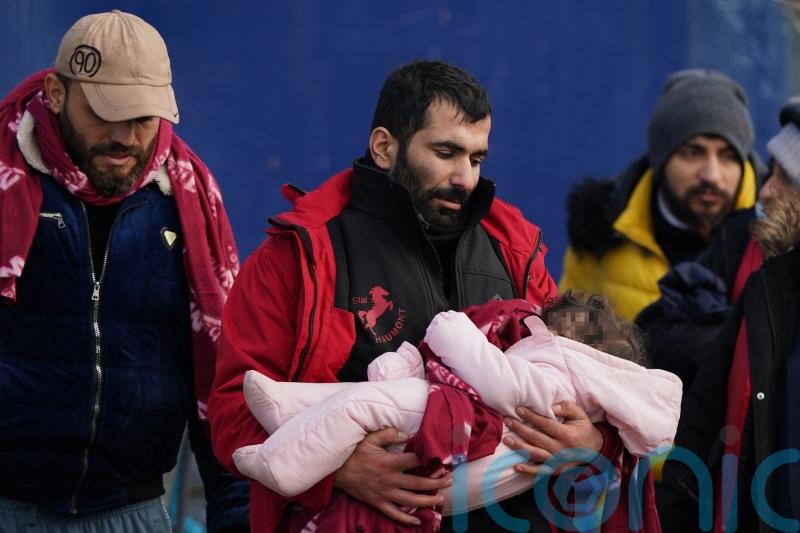 English Channel crossings: Girl in pink onesie among first arrivals of 2022