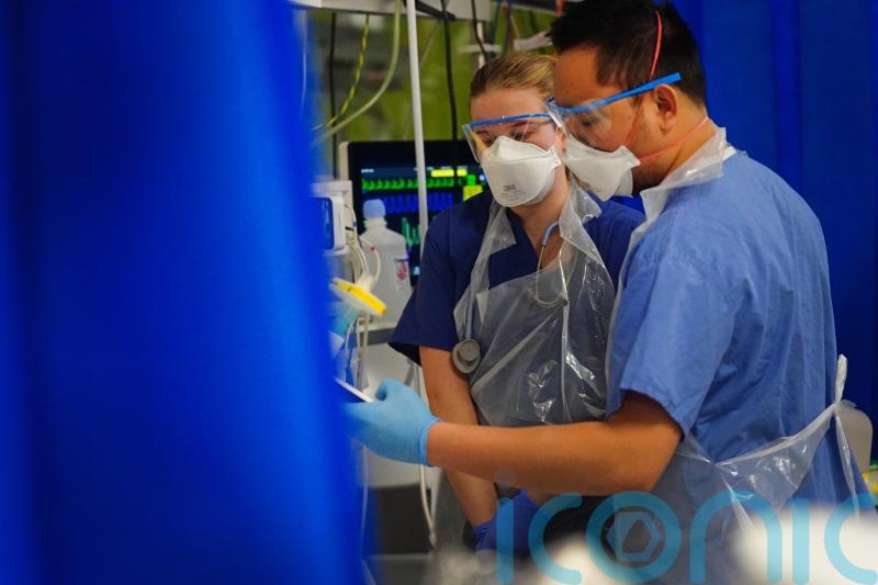 Number in hospital with Covid highest since February amid rising pressure on NHS