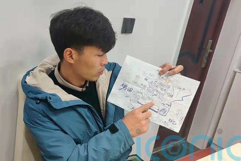 Chinese man reunites with family thanks to map drawn from childhood memory