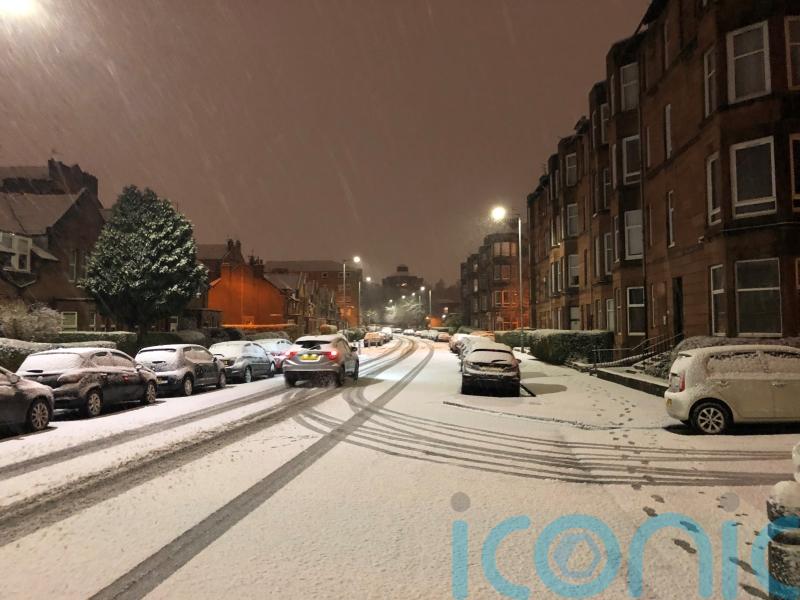 Overnight snow brings disruption for motorists