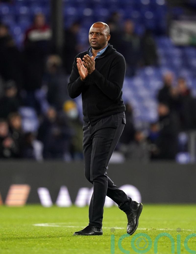 Patrick Vieira plans to start Crystal Palace’s strongest side in Millwall tie