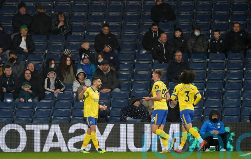 Neal Maupay’s extra-time strike sends Brighton through against West Brom