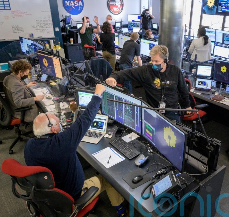 Space telescope’s ‘golden eye’ opens to complete last major hurdle