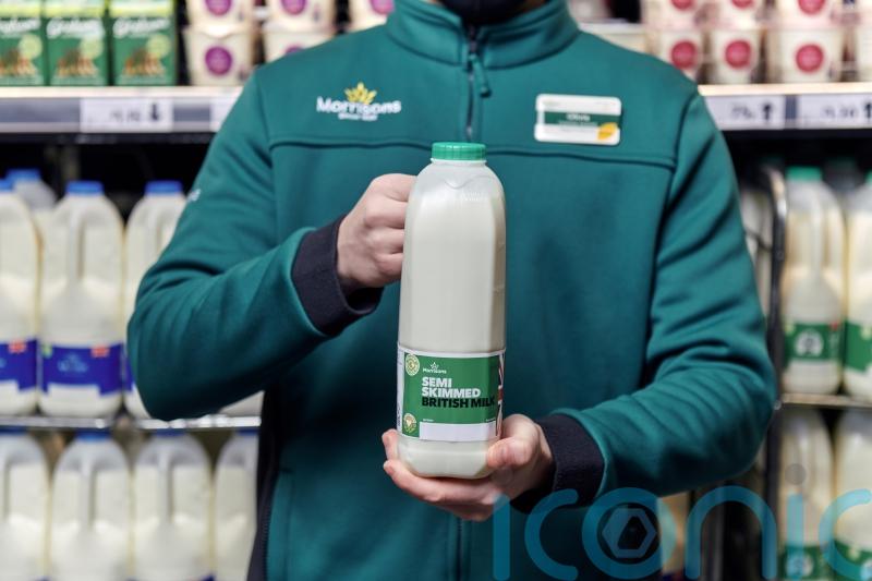 Morrisons to scrap ‘use by’ dates on milk to reduce food waste