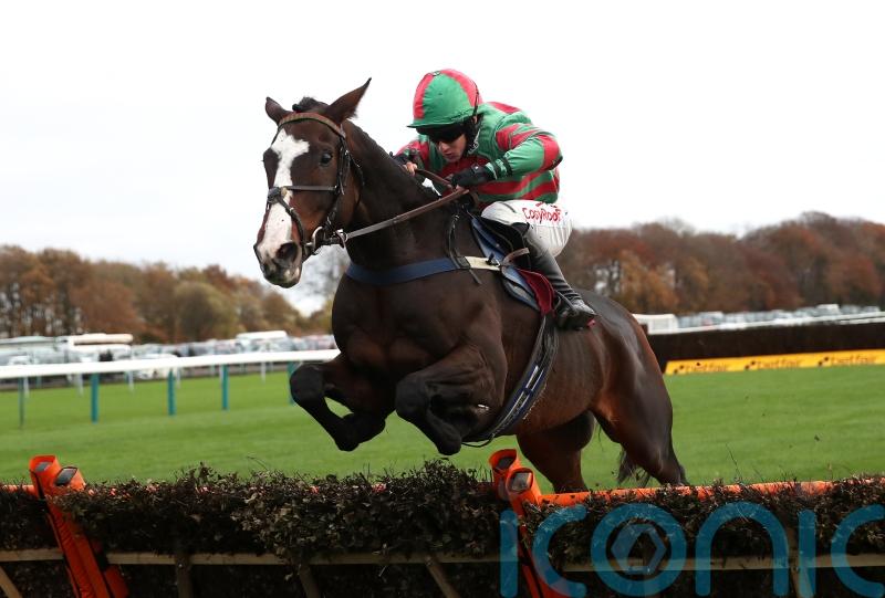 Champion Hurdle poser for Tommy&rsquo;s Oscar team