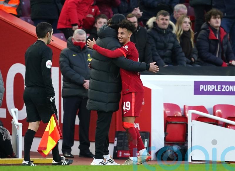 Liverpool boss Jurgen Klopp talks up Kaide Gordon’s finishing