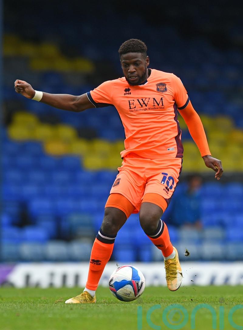 Offrande Zanzala could lead line as Exeter entertain Scunthorpe