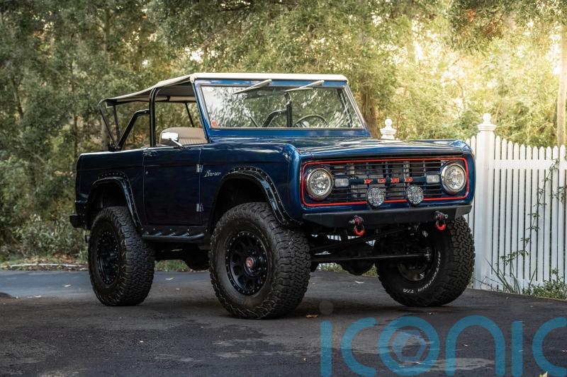 Jenson Button’s custom Ford Bronco heads to auction