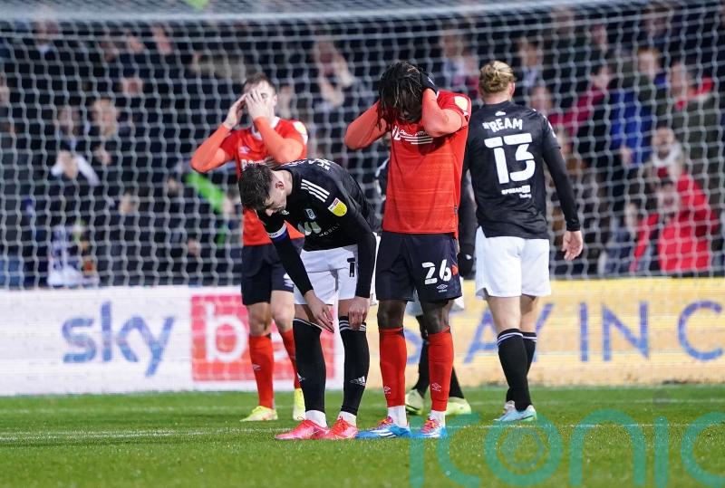 Striker Admiral Muskwe continues to be absent for Luton