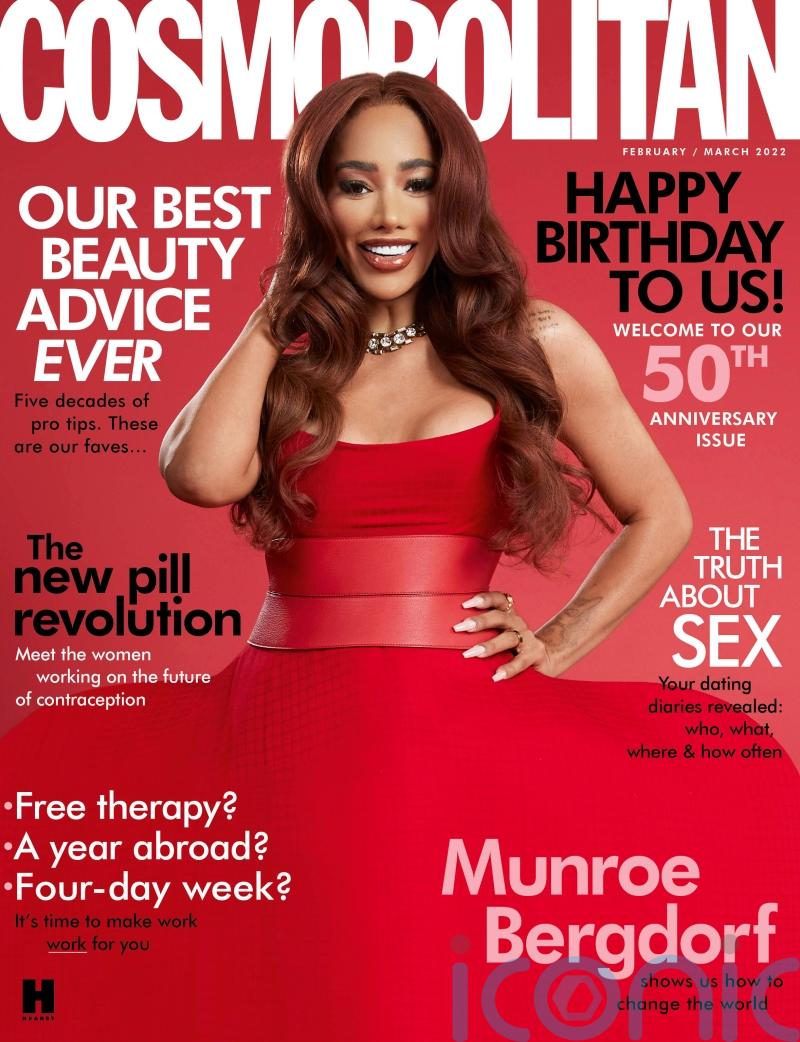 Munroe Bergdorf is Cosmopolitan UK’s first transgender cover star: Why these groundbreaking magazine issues are so inspiring