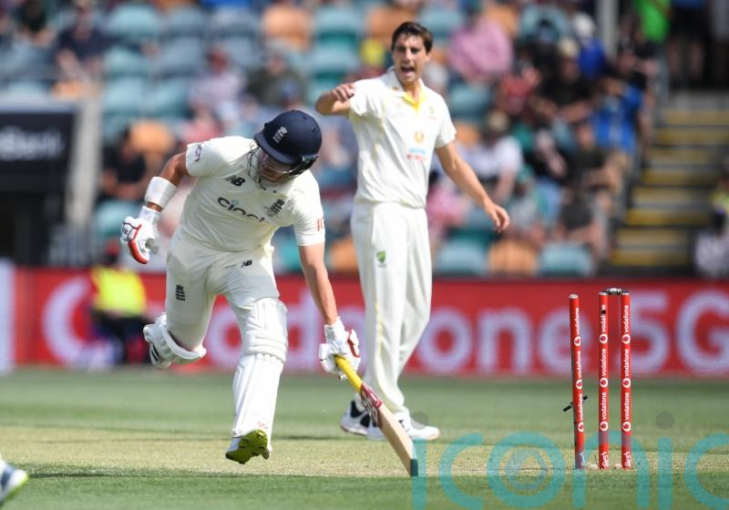 England’s openers falter again as Rory Burns run out for a duck