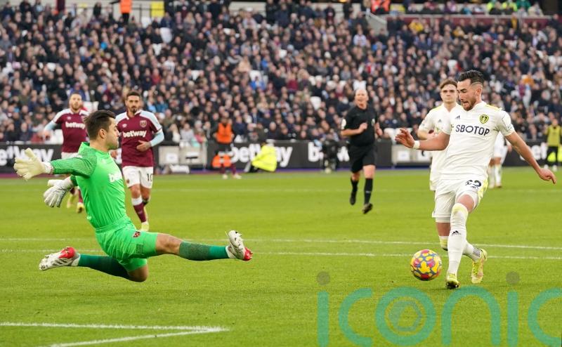 Jack Harrison nets hat-trick as depleted Leeds edge West Ham thriller