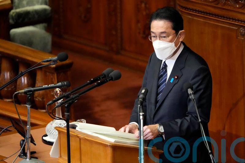 Virus measures and defence are top priorities for Japan’s prime minister