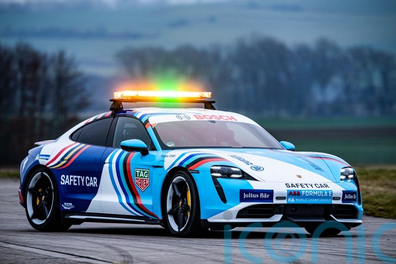 Porsche’s Taycan is the new Formula E safety car