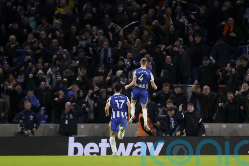 Chelsea’s title hopes suffer blow as battling Brighton hit back to claim point