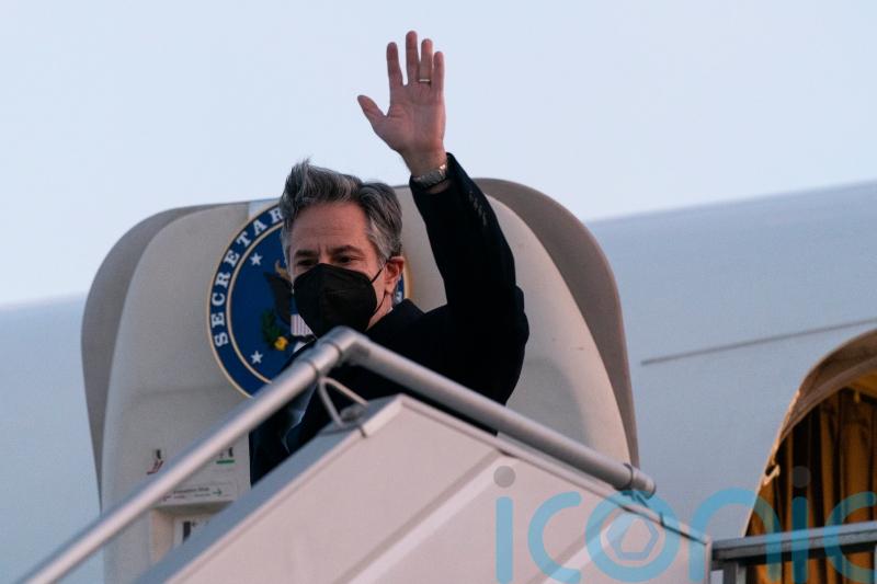 Top US diplomat in Ukraine as tensions with Russia soar