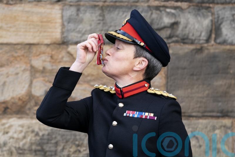 Catriona Matthew likens MBE to Solheim Cup victory as she collects royal honour