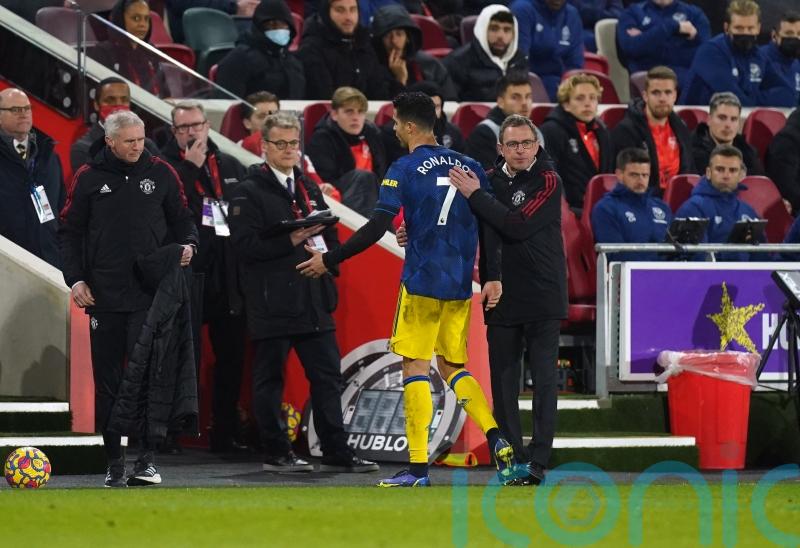 Ralf Rangnick stands by decision to replace Cristiano Ronaldo in Brentford win