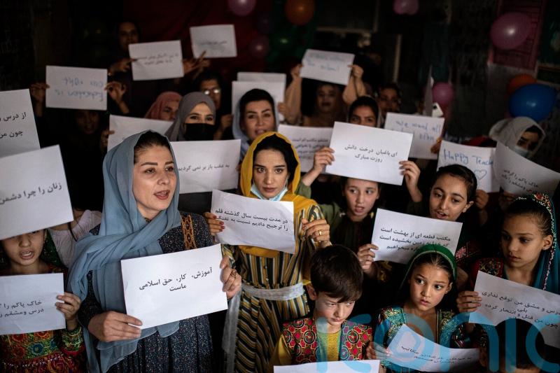 Woman activist arrested by Taliban in raid on her home in Kabul