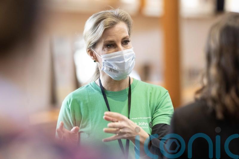 Sophie volunteers at vaccination centre as she turns 57