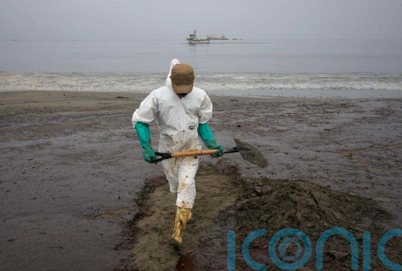 21 beaches polluted by oil spill in Peru linked to Tonga eruption