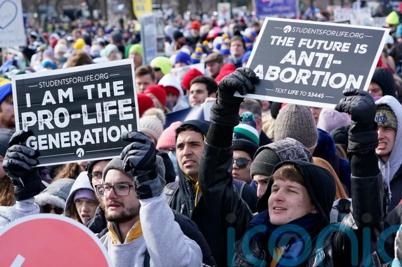 Largest US abortion protest could be last under Roe