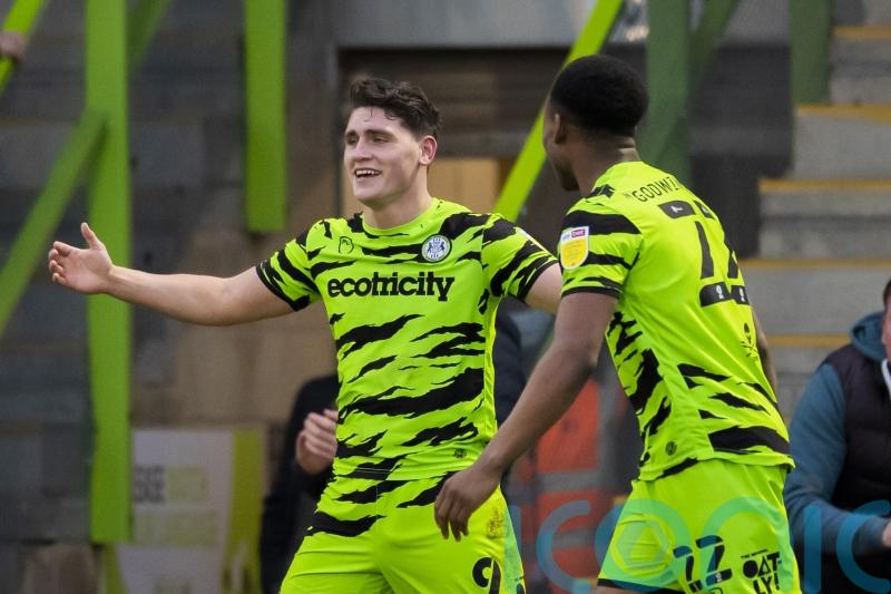 Matty Stevens toasts new Forest Green contract with goal in win over Carlisle