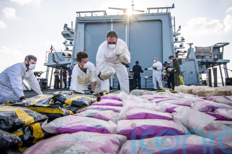 HMS Montrose helps seize £15m of drugs in Gulf of Oman