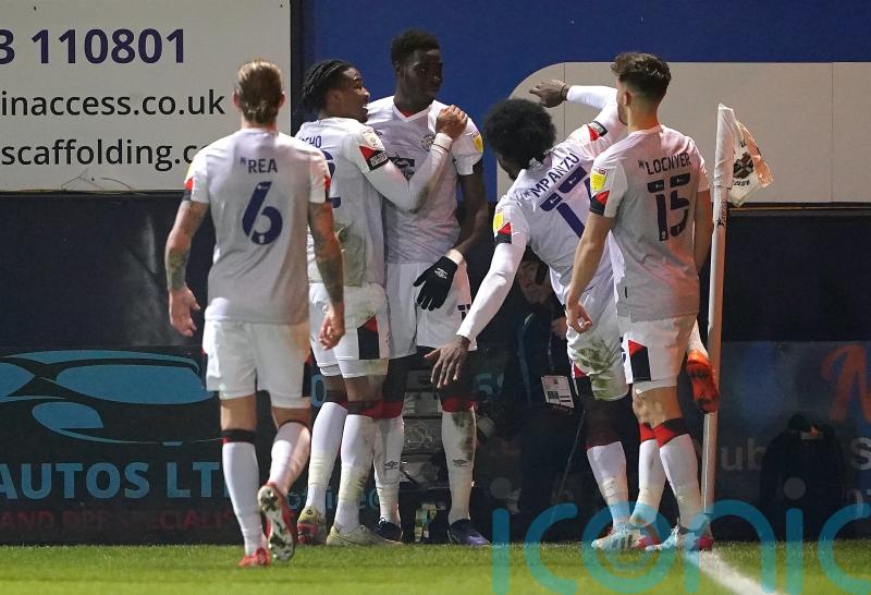 Elijah Adebayo grabs the winner for Luton as they beat Bristol City