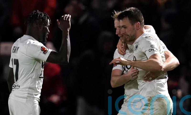 Josh Rees is Boreham Wood’s matchwinner at fellow high-flyers Halifax