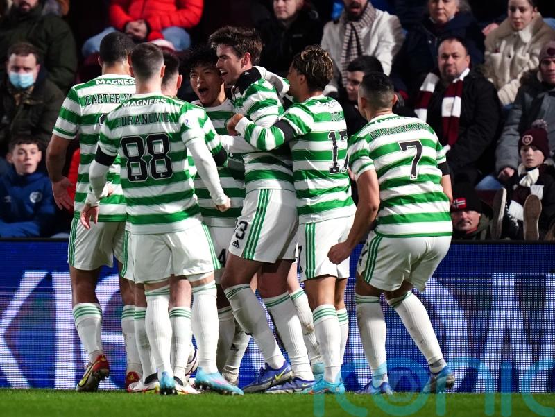 Celtic survive second-half scare to win at Hearts and keep pressure on Rangers