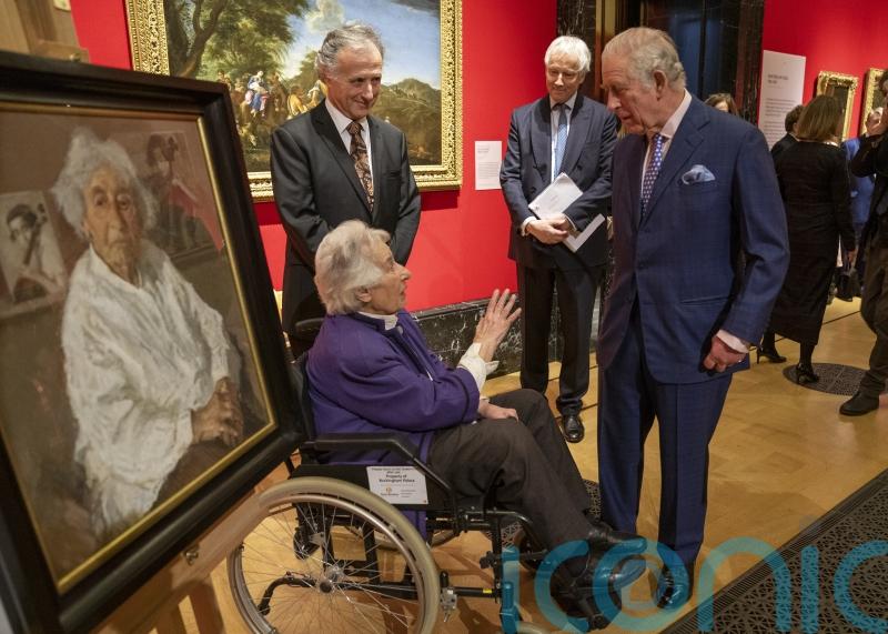 Seven holocaust survivors feature in paintings commissioned by Charles