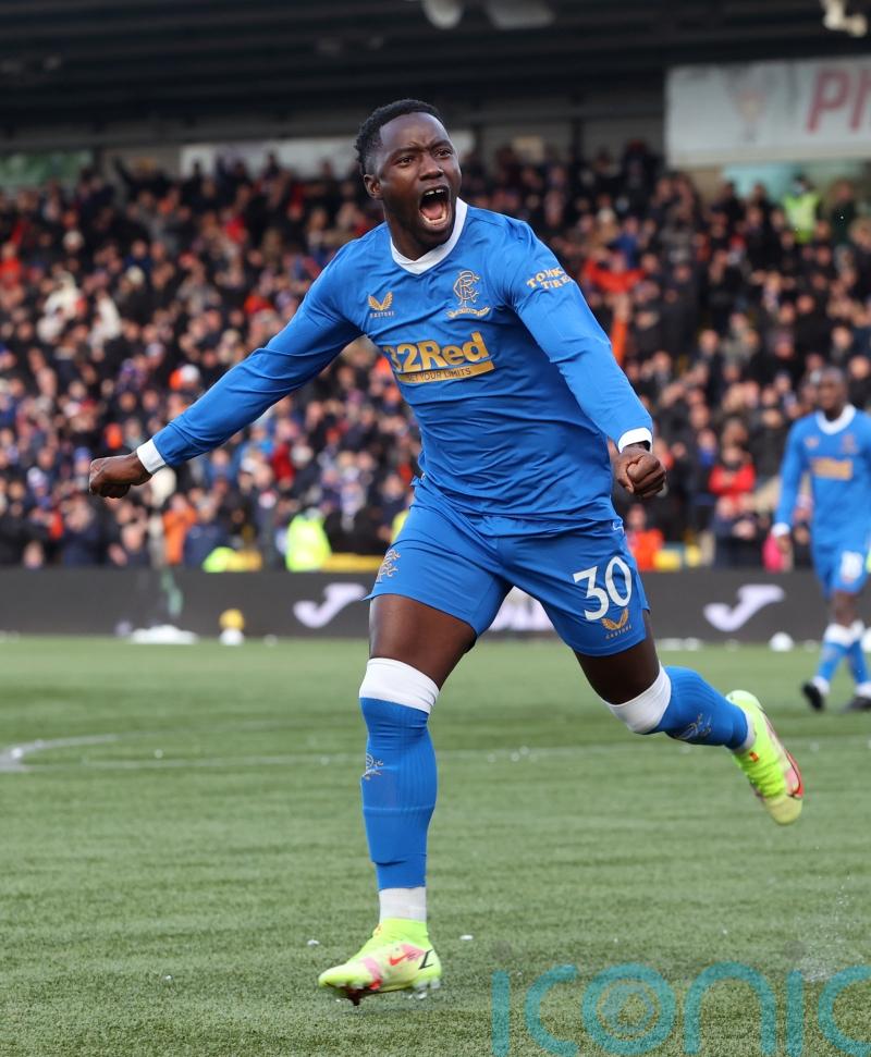 Fashion Sakala dedicates Rangers victory to his injured team-mate Ianis Hagi