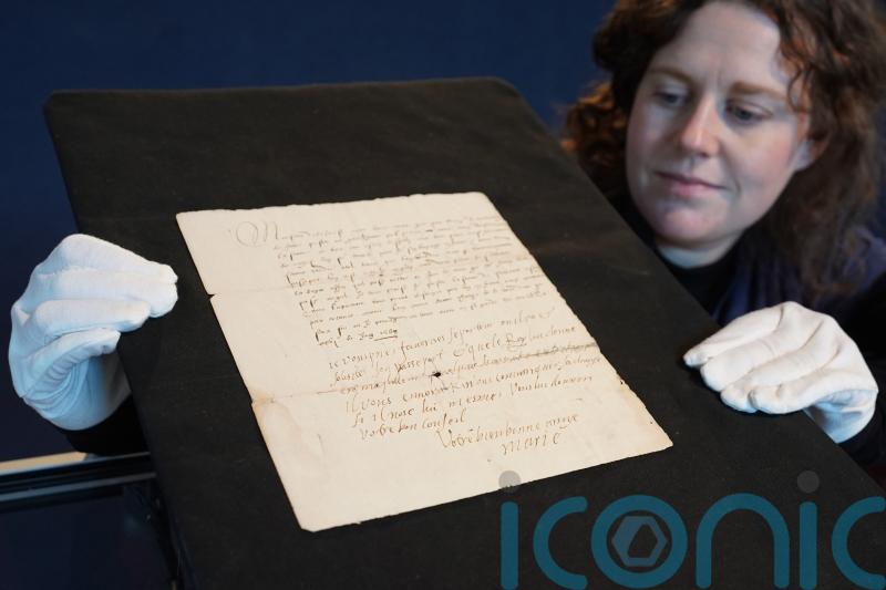 Letter written by Mary Queen of Scots expected to fetch up to £18,000 at auction