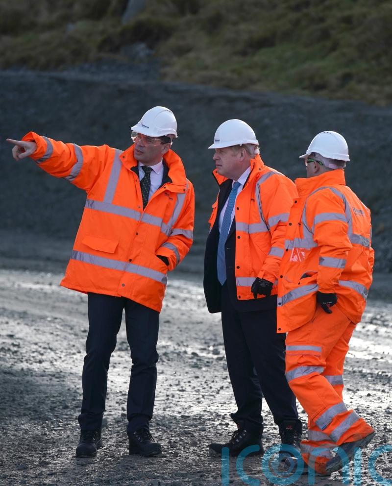 Demand from infrastructure is driving jobs in North Wales, says Johnson