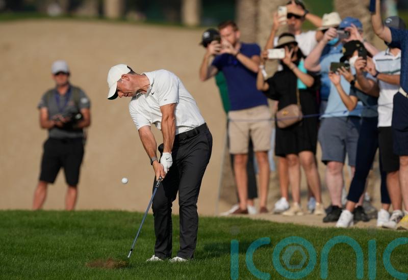 Rory McIlroy rues missed chances but still climbs leaderboard in Dubai