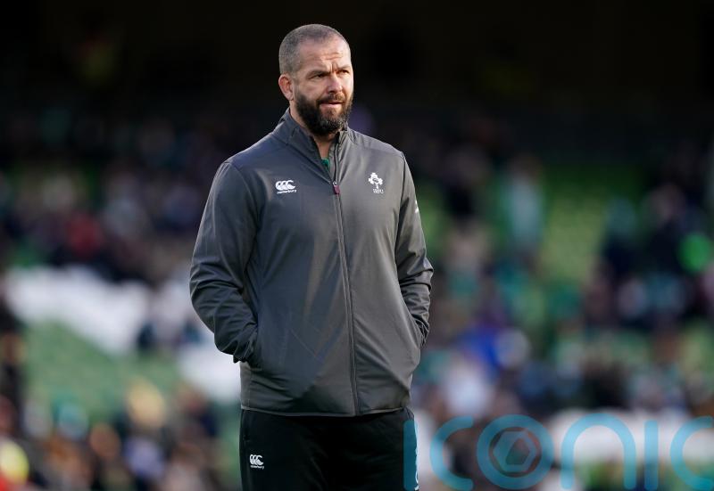 Ireland boss Andy Farrell not worried by lack of club games ahead of Six Nations