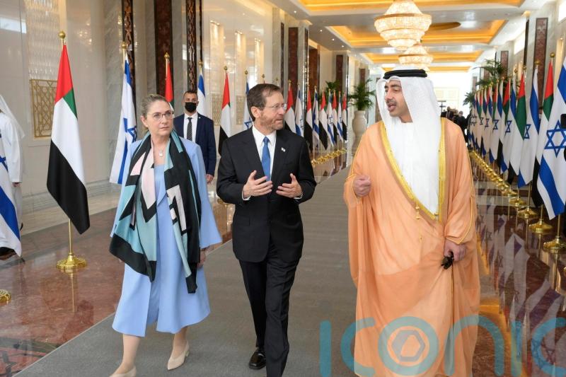 UAE intercepts Yemen missile as Israeli president visits