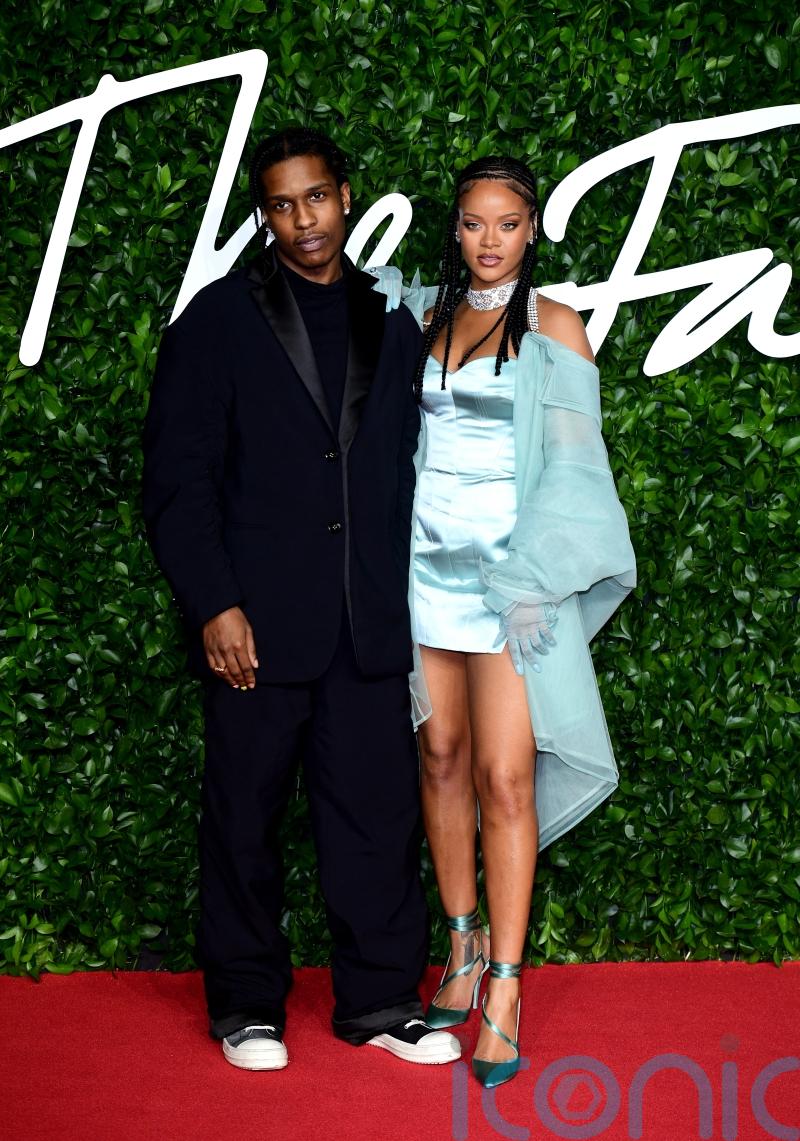 Rihanna debuts baby bump on stroll with boyfriend ASAP Rocky