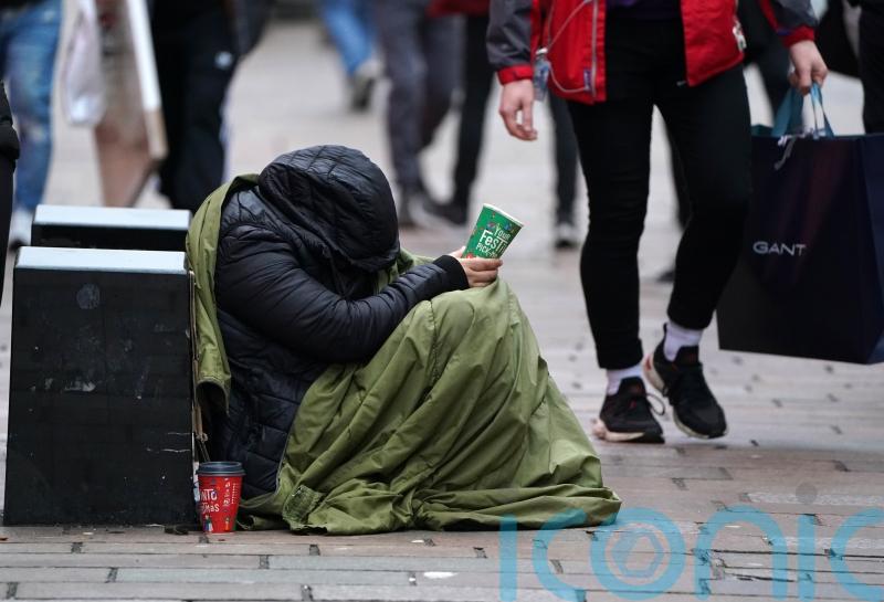 Homelessness and rough sleeping on the rise, figures show