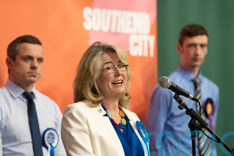 Tories win Southend West by-election in poll prompted by Sir David Amess killing