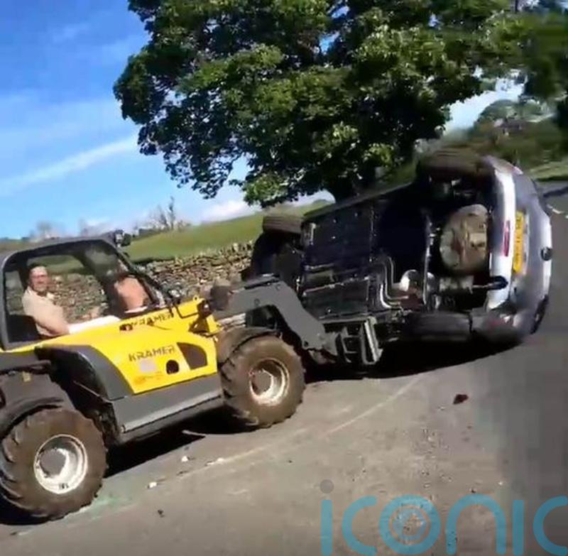 Farmer who flipped car off land to defend his home cleared of criminal damage